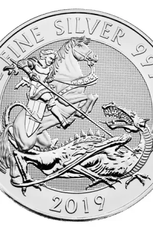 The Valiant 10 troy ounce zilveren munt 2019 - Goudverzekerd Oferta limitowana