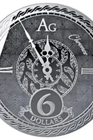 Tokelau Chronos 1 troy ounce zilveren munt 2020 - Goudverzekerd Autentyczny