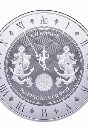 Rabat Tokelau Chronos 1 troy ounce zilveren munt 2021 - Goudverzekerd