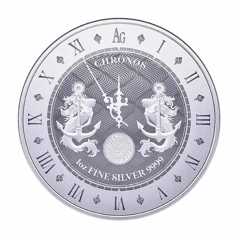 Rabat Tokelau Chronos 1 troy ounce zilveren munt 2021 - Goudverzekerd
