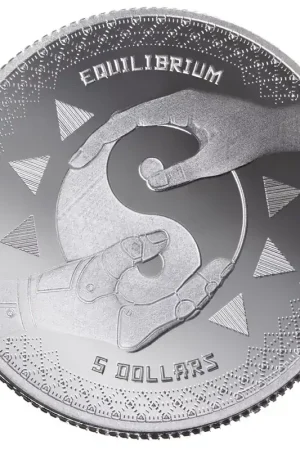 Oryginalny Tokelau Equilibrium Balance munt 2020 - Goudverzekerd