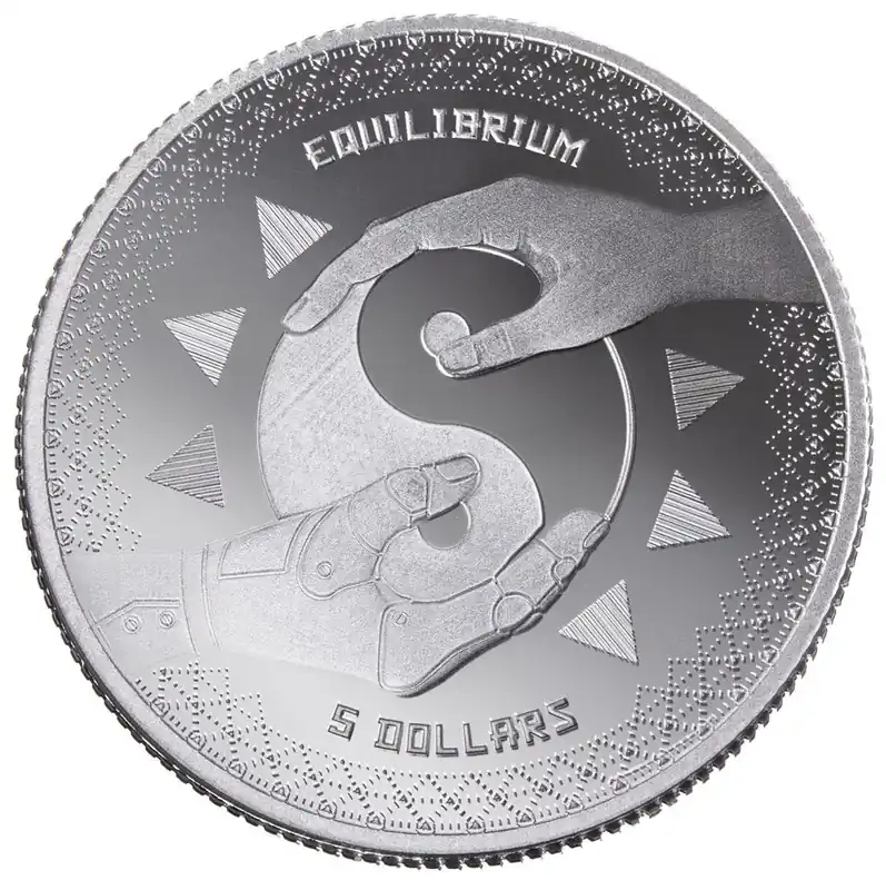 Oryginalny Tokelau Equilibrium Balance munt 2020 - Goudverzekerd