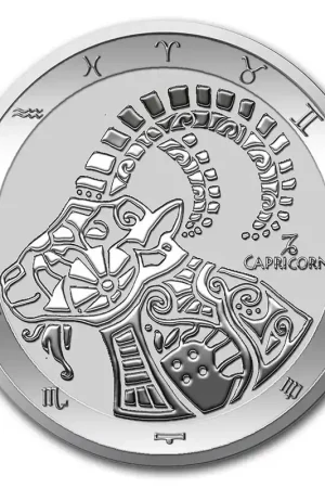 Nowość Tokelau #1 Capricorn 1 troy ounce zilveren munt 2021 - Goudverzekerd
