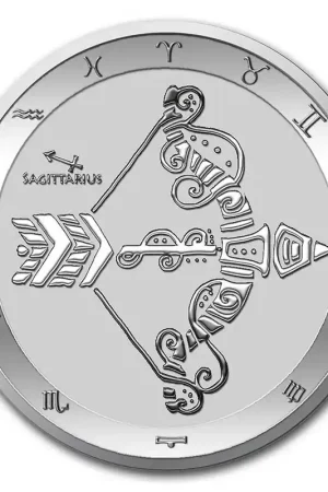 Bezpieczna płatność Tokelau #12 Sagittarius 1 troy ounce zilveren munt 2021 - Goudverzekerd