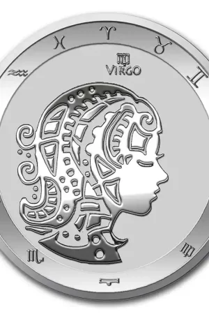 Tokelau #9 Virgo 1 troy ounce zilveren munt 2021 - Goudverzekerd Ekspresowa dostawa