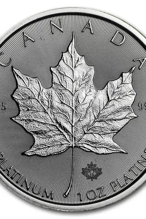 Maple Leaf 1 troy ounce platina munt - Goudverzekerd Popularny