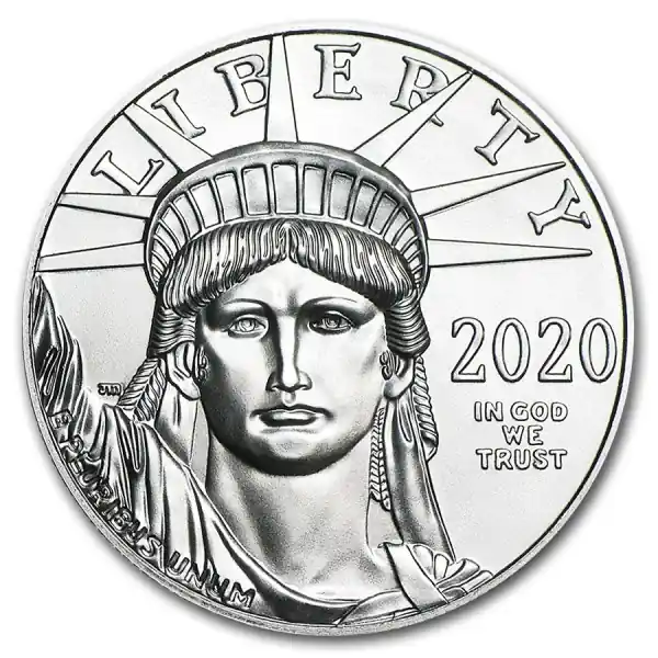 Tani American Eagle 1 troy ounce platina munt - Goudverzekerd