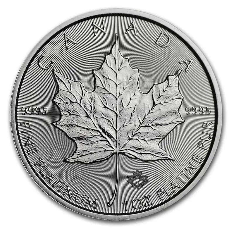 Canadian Maple Leaf 1 troy ounce platina munt 2018 - Goudverzekerd Darmowa dostawa