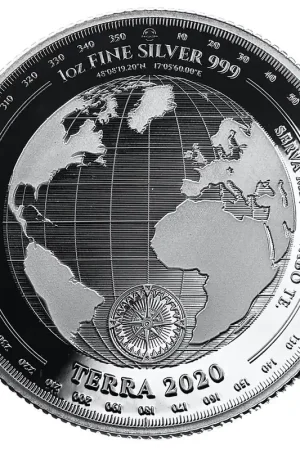 Zamów teraz Tokelau Terra 1 troy ounce zilveren munt 2020 - Goudverzekerd