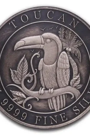 Najlepsza cena Toucan Antique 1 troy ounce zilveren munt 2018 - Goudverzekerd