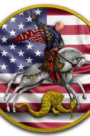 Tylko dziś Trump The Victorious 1 troy ounce zilveren munt 2010 - Goudverzekerd