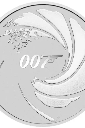 Tuvalu James Bond 007 1 troy ounce zilveren munt 2020 - Goudverzekerd Zwrot pieniędzy