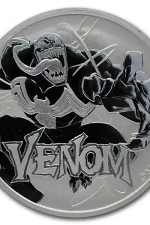 Tuvalu Marvel #8 Venom 1 troy ounce zilveren munt 2020 - Goudverzekerd Ostatnia szansa