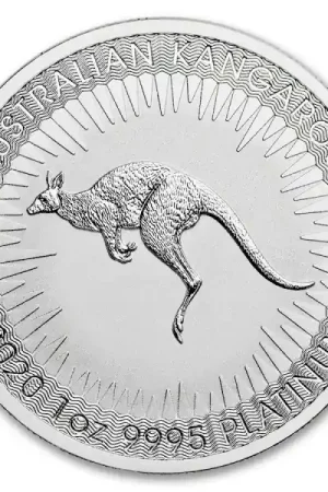 Zamów teraz Kangaroo 1 troy ounce platina munt 2020 - Goudverzekerd