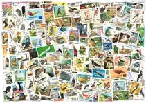 Tani Vogels - 525 verschillende postzegels