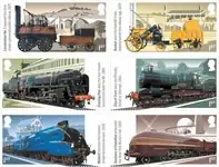 Engeland - Stoomlocomotieven - Postfrisse serie van 6 Zwrot pieniędzy