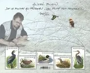 België - Andre Buzin - Postfris souvenirvelletje Zwrot pieniędzy