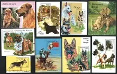 Wyprzedaż Honden - 20 souvenirvelletjes 1993-2003 - Postfris
