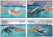 Australisch Antarctica - Krill - Postfrisse serie van 4 Oryginalny