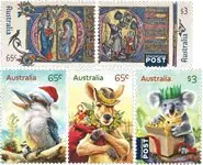 Australië - Christmas 2024 - Postfrisse serie van 5 Darmowa dostawa