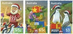 Australië - Kerst 2025 - Postfrisse postzegel van 3 Niska cena