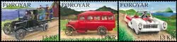 Faroer Islands - klassieke autos - Postfrisse serie van 3 Wyprzedaż