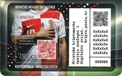 Szybka dostawa Kroatië - Kroatische voetbal legenden - Crypto stamp