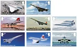 Szybka dostawa Engeland - Concorde - Postfrisse serie van 8