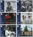 Zamów teraz Jersey - De 75e verjaardag van de Prinses Royal - Postfrisse serie van 6