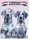 Zwrot pieniędzy Nederland - Typical dutch 2024: Dogs - Postfrisse postzegel