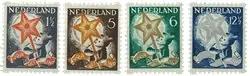 Szybka dostawa Nederland 1933 - Roltandingzegels NVPH R98-R101 - Ongebruikt