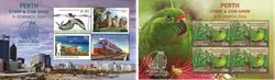 Australië - Perth Stamp & Coin Show 2024 - Postfris souvenirvelletje Tani