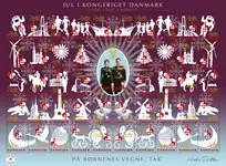 Denemarken - Kerstsluitzegels 2024 - Zelfklevend vel Niska cena