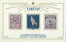 Denemarken 1953 - Caritas Kerstzegel Promocja