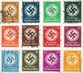 Duitse Rijk 1934 - Michel D 132/143 - Gebruikt Zwrot pieniędzy