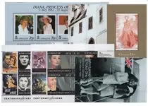 Tani Gibraltar 1995-1999 - MICHEL Bl 23-24, 30, 32 en 37 - Postfris