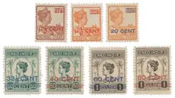 Szybka dostawa Nederlands Indië 1921-1922 - NVPH 142-148 - Ongebruikt