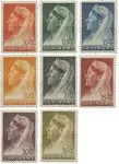 Suriname 1936 - NVPH 167-174 - Ongebruikt Autentyczny