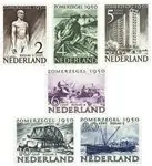 Autentyczny Nederland 1950 - NVPH 550-555 - Postfris
