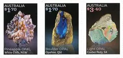 Australië - Opalen - Postfrisse serie van 3 Wysoka jakość