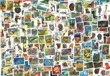 Autentyczny Tanzania - 180 verschillende postzegels - Gestempeld - Gestempeld