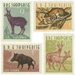 Albanië - 1962 postfrisse serie met dieren Bezpieczna płatność