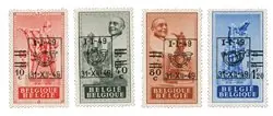 Zwrot pieniędzy België 1949 - OBP 803-06 - Postfris