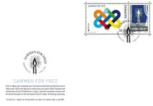 Denemarken - Europa 2023 - FDC met serie van 2 Kup teraz