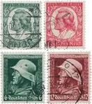 Ekspresowa dostawa Duitse Rijk - 1934 - Michel 554-555 + 569-70 - Gebruikt