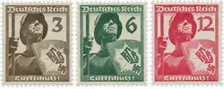 Duitse Rijk 1937 - Michel 643-45 - Postfris Kup teraz