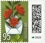 Duitsland - Bloemenbrief - Postfrisse postzegel Szybka dostawa