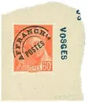 Tani Frankrijk Voorafgestempeld Y&T no 83 sur coupure