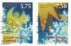 Tani Groenland - Kerst 2007 - Gestempelde serie van 2