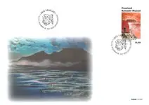 Wysoka jakość Groenland - Qeqertarsuaq 250 years - FDC